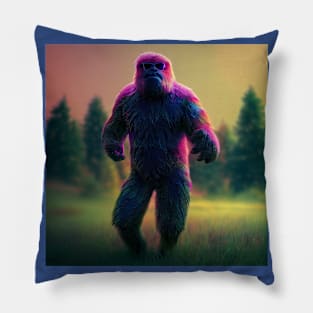 Dope Sasquatch in Nature Pillow