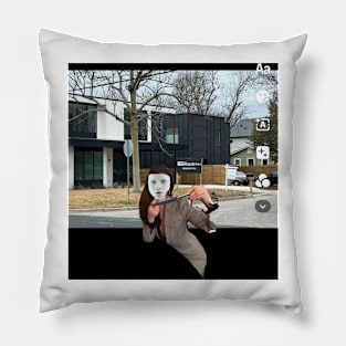 precog agatha Pillow