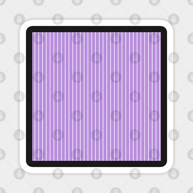 y2k 2000s 00s 90s vintage retro purple and white retro stripes Magnet by blomastudios