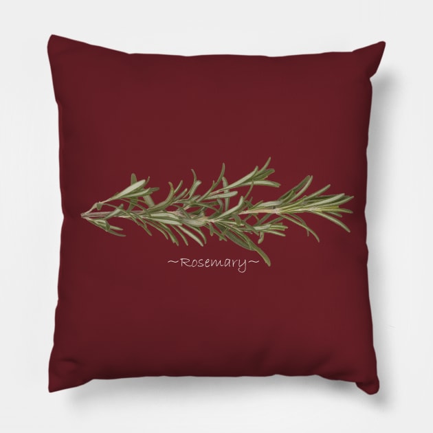 Rosemary Pillow by pasnthroo