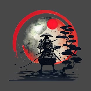 Moonlit Samurai T-Shirt