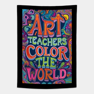 Art Teachers Color The World Tapestry