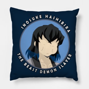 Inosuke Hashibira Minimalist Pillow