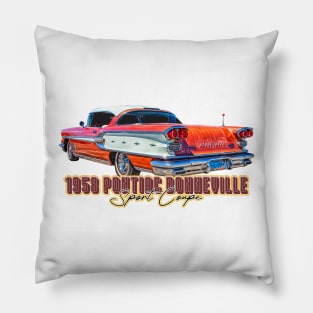 1958 Pontiac Bonneville Sport Coupe Pillow