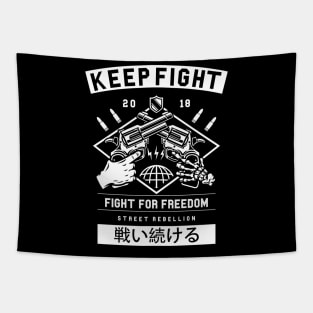 Keep Fight Tapestry