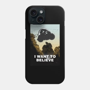 I want to believe v2 Phone Case