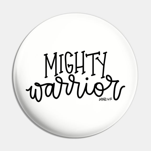 Mighty Warrior Pin by wonderwhimsy51