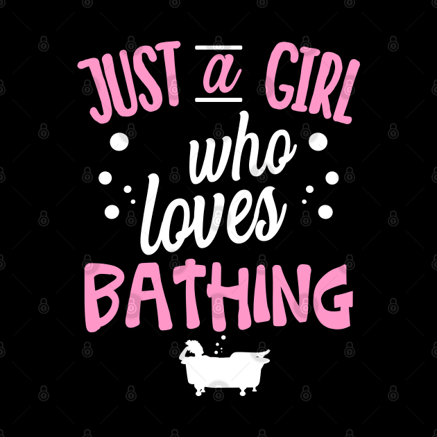 Bath Bathtub Girl by Teeladen