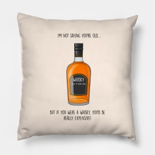 Expensive whisky Pillow