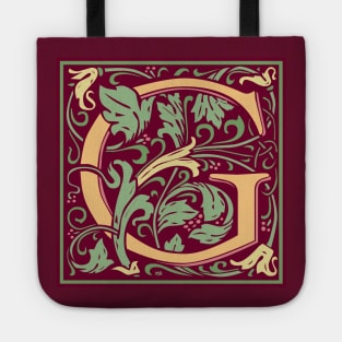 William Morris Vintage Letter G Tote