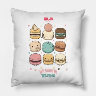 Happy macarons day! Pillow