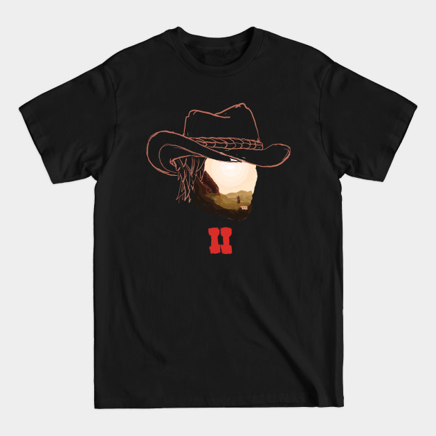 Discover Chasing Cowboy Bounties - Red Dead Redemption 2 - T-Shirt