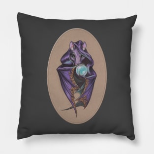 Wizard Bat (with Crystal Ball) Pillow