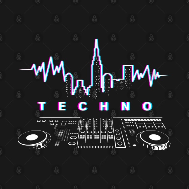 Techno Music New York by albertocubatas