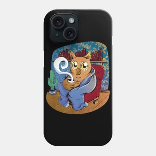 eagle owl Phone Case