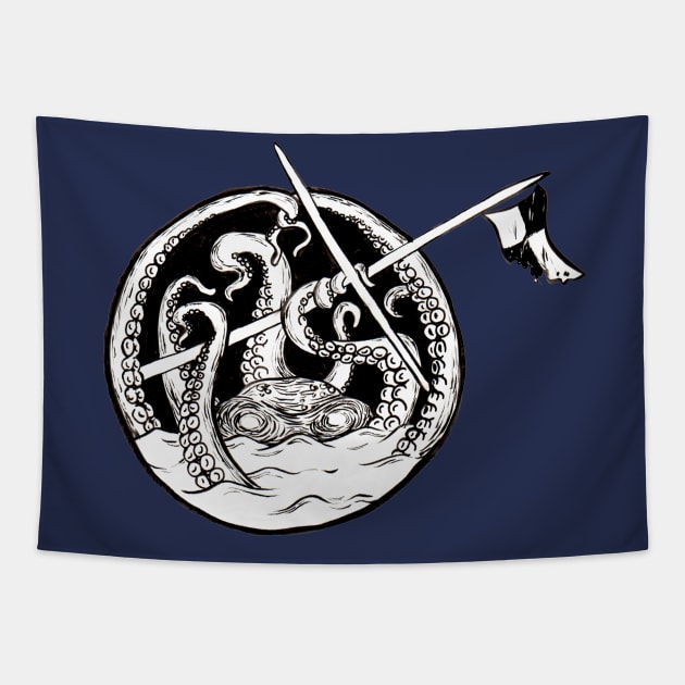 Kraken Tapestry by srw110