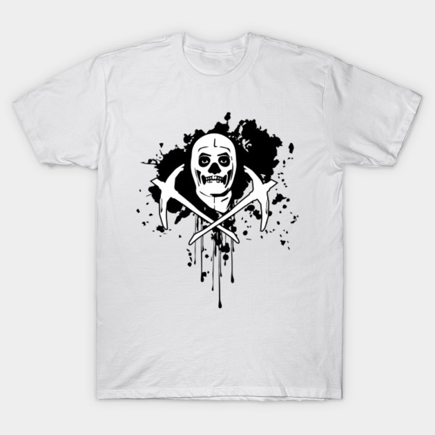Fortnite Skull Trooper Boys Black Short Sleeve 100/% Cotton T-Shirt