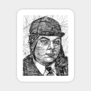 ANTOINE DE SAINT-EXUPERY ink portrait .1 Magnet