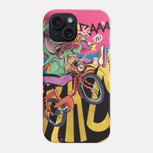 Crazy Cyclist Phone Case