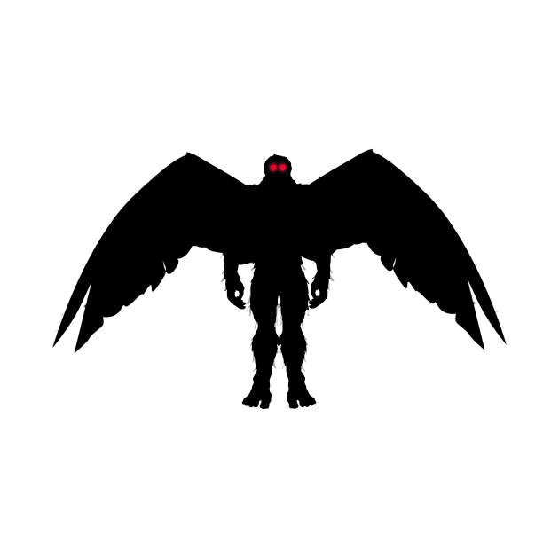 Mothman by Wickedcartoons