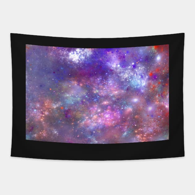 Purple sky Tapestry by krinichnaya