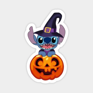 Stitch Pumpkin Magnet