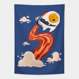 Sky High Cholesterol - Funny Food Tapestry