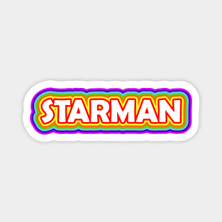 Starman Rainbow Magnet