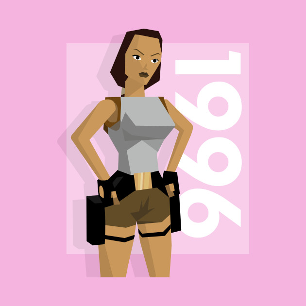 Lara Croft 1996 - Lara Croft - Phone Case