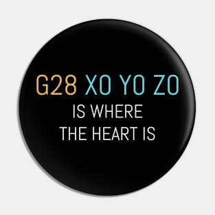 g28 x0 y0 z0 Is Where The Heart Is Pin