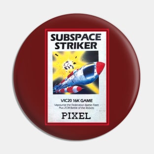 Subspace Striker (Cassette Tape) Pin