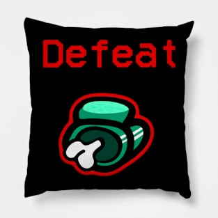 Squid Among Us Defeat Pillow