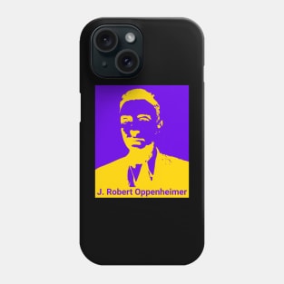 Oppenheimer - Yellow on Violet Phone Case