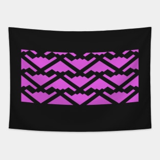 Northrop Grumman B-2 Spirit - Pink & Black Pattern Design Tapestry