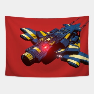 Star Yacht Blue Tapestry