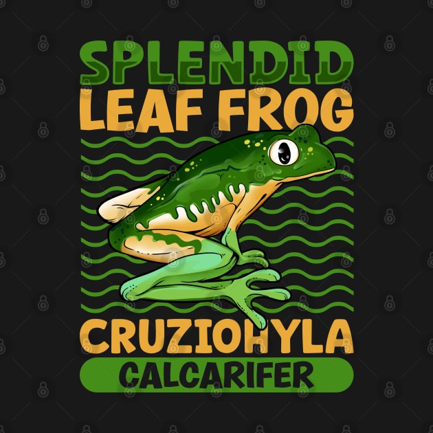 Splendid Leaf Frog by Modern Medieval Design