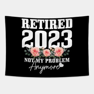 Retired 2023 Not My Problem Anymore Vintage Tapestry