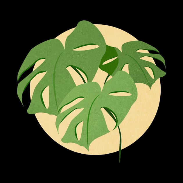 Swiss Cheese Plant by partimesloth