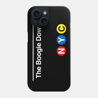The Boogie Down Subway Sign Phone Case