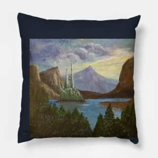 Snow Queen's Castle Pillow