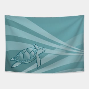 Sea Turtle Background Tapestry