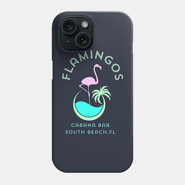 Flamingos Phone Case by Benjamin Customs