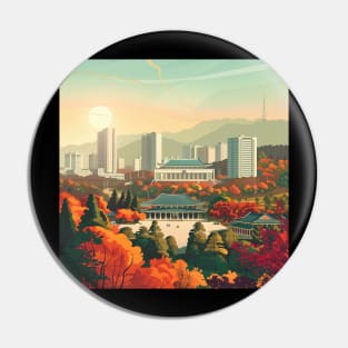 North Korea Pin