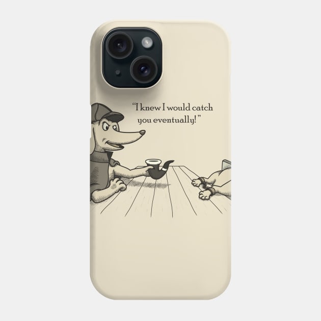 Sherlock Bones Phone Case by julianarnold