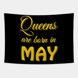 queens are born in may Tapestry