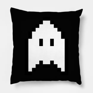 Cute Halloween Ghost Pixel art Pillow