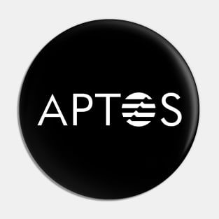 Aptos Crypto Full Logo Pin