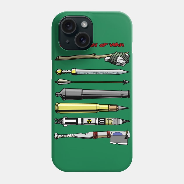 evolution of war Phone Case by tyrannosauross