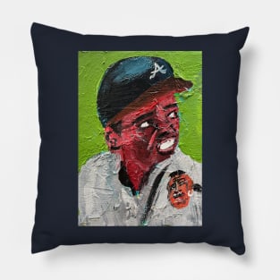 Hank Aaron Pillow