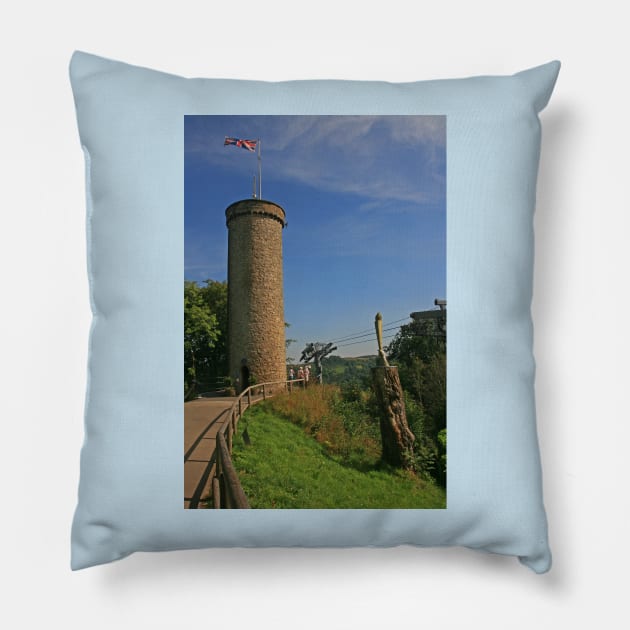 Victoria Prospect Tower, September 2021 Pillow by RedHillDigital